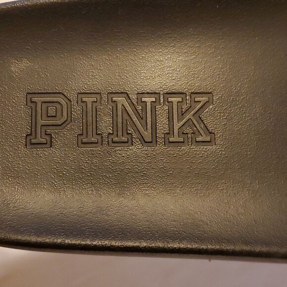 𝅺PINK SILVER glitter slides - Picture 3 of 8